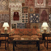 Aalishan exquisite indische Teppich-Design-Tapete