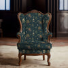 Sair Sofa and Chairs Indian Upholstery Fabric in Blue