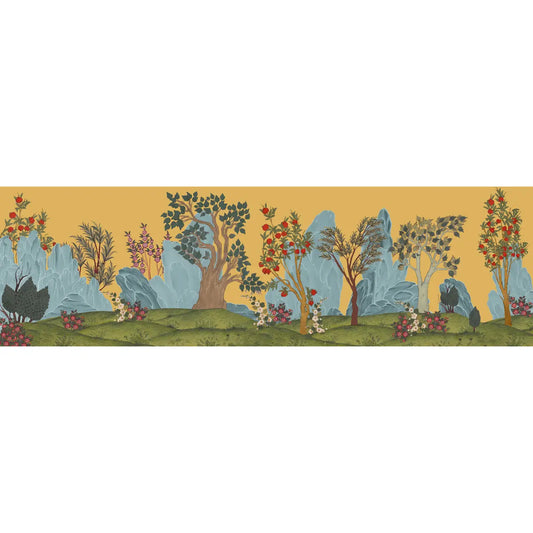 Verdant Valley Wallpaper Designed for Rooms, Deep Yellow Shop Now