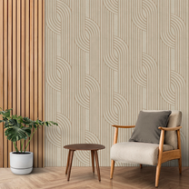 Arc Fusion Abstract Modern Look Room Wallpaper by Life n Colors