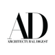 Architectural Digest logo with 'AD' in black on a white background