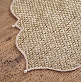 The Kasbah Pearl Jute Runner and Mats