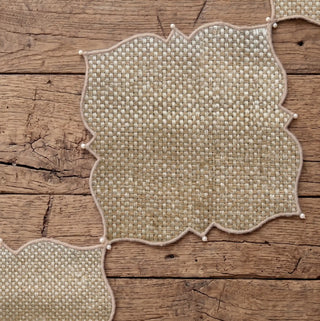 The Kasbah Pearl Jute Runner and Mats