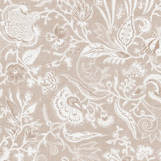 Shop Bahaar Indian Floral Wallpaper | Dusty Rose Beige By Lifencolors