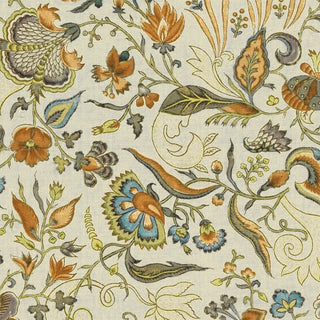 Shop Bahaar Indian Floral Wallpaper | Warm Cream By Lifencolors