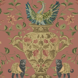 Black Pearl Roll Wallpaper In Dusty Pink Color Shop Now