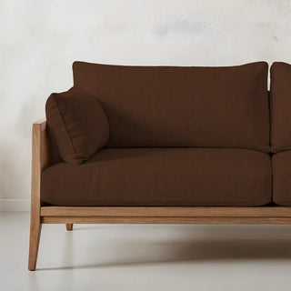 Burnt Umber Chenille Sofa, Chairs, and Curtain Upholstery Fabric Buy Now 