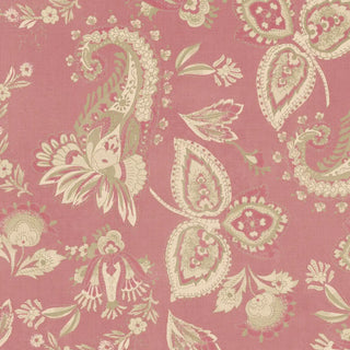Cameo Floral Design Wallpaper Roll in Pink Color Buy Now