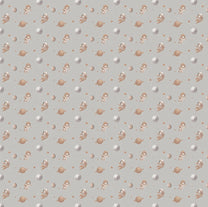 Caramel Smoke Astronaut Adventures Repeat Pattern Buy Now