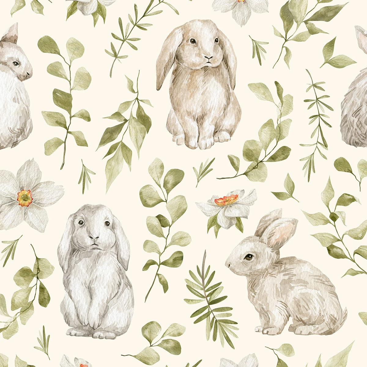 Cute Cute Rabbit Wallpaper Images, HD Pictures For Free Vectors Download -  Lovepik.com