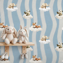 Cloud Candy Repeat Pattern, for Kids Room