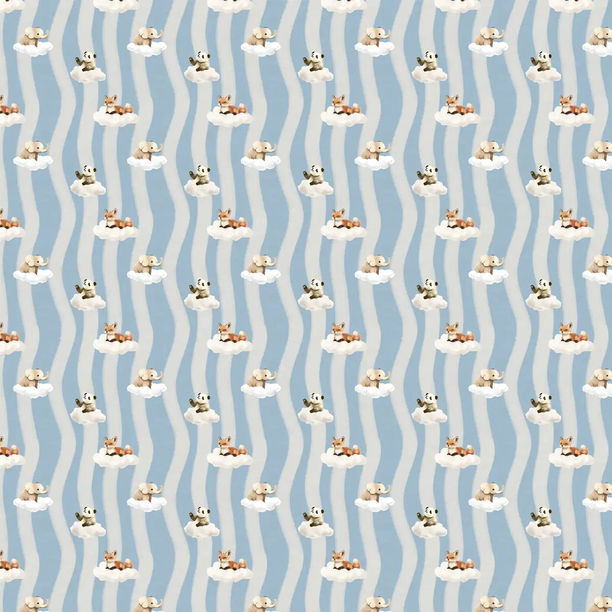 Cloud Candy Repeat Pattern, for Kids Room | Life n Colors