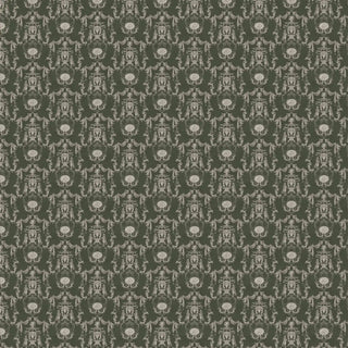 European Tapestry Wallpaper Roll in Dark Green Color Buy Now
