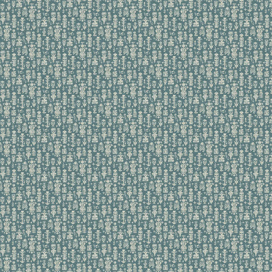 Serene Abstract Mood Blue Colors Room Wallcovering