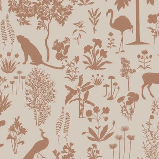 Flora n fauna Tropical Orange & Beige Buy Now