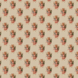 Shop Florid Floral Roll Wallpaper In Sepia By Lifencolors