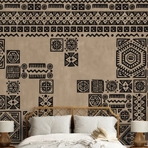 Formerly Tribal Abstract Customised Wallpaper for Rooms