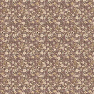 Shop Fresh Floral Wallpaper Roll in Dusky Rosewood Color By Lifencolors