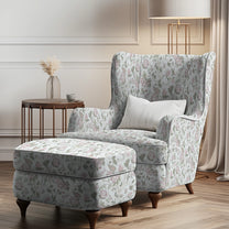 Gardenia Design Sofa and Chairs Upholstery Fabric Off White By Lifencolors