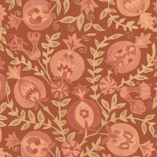 Gulnaar Roll Wallpaper In Red Color Buy Now