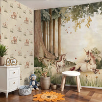 Horn of Wonders Kids Room Wallpaper