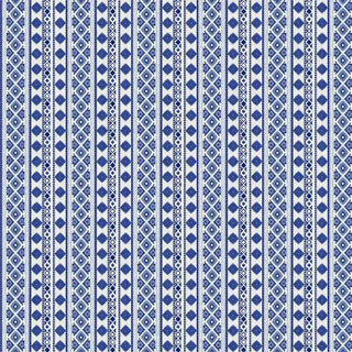 Shop Ikkat Geometric Wallpaper Roll in Blue Color By Lifencolors
