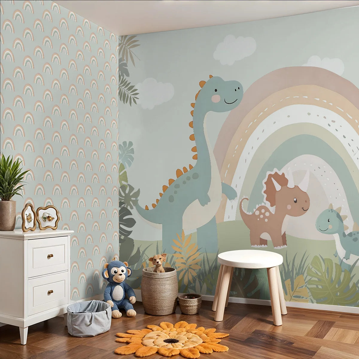 Joyland Kids Room Wallpaper In Blue Color Kids Room