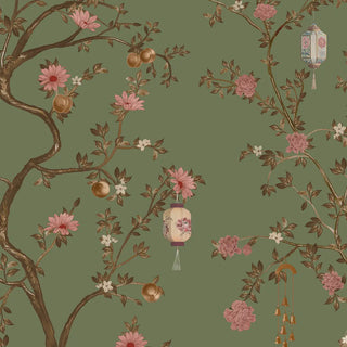 Shop Lantern Grove Chinoiserie Wallpaper By Lifencolors