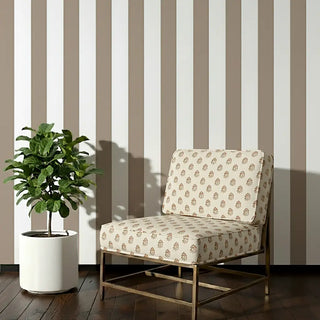Linear Calm Abstract Strips pattern Design Wallpaper Roll living Area 