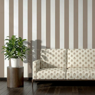 Linear Calm Abstract Strips pattern Design Wallpaper Roll Living Room