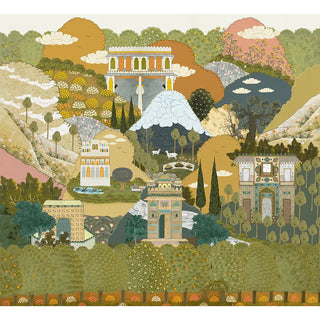 Shop Lore of Persian Town,  Customised Wallpaper for Walls Yellow By Lifencolors 