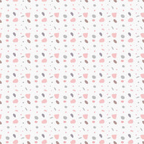 Abstract Playful Patterns, Kids Wallpaper for Rooms, Off White