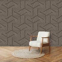 Shop Online Mirage Abstract and Geometric Theme Modern Room Wallpaper by Life n Colors