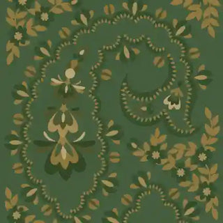 Shop Naveli Indian Wallpaper Roll in Green Color By Lifencolors