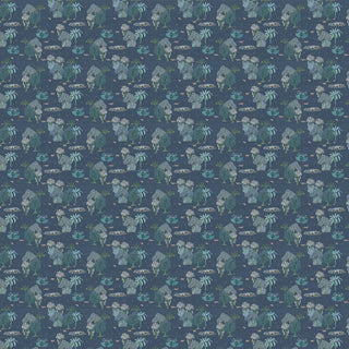 Shop Nritya Indian Wallpaper Roll in Blue Color By Lifencolors