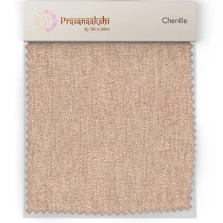 Nude Peach Chenille Sofa, Chairs, and Curtain Upholstery Fabric Buy Now 