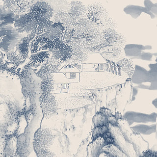 Peaks of Serenity, Wallpaper for Walls Blue Shop Now