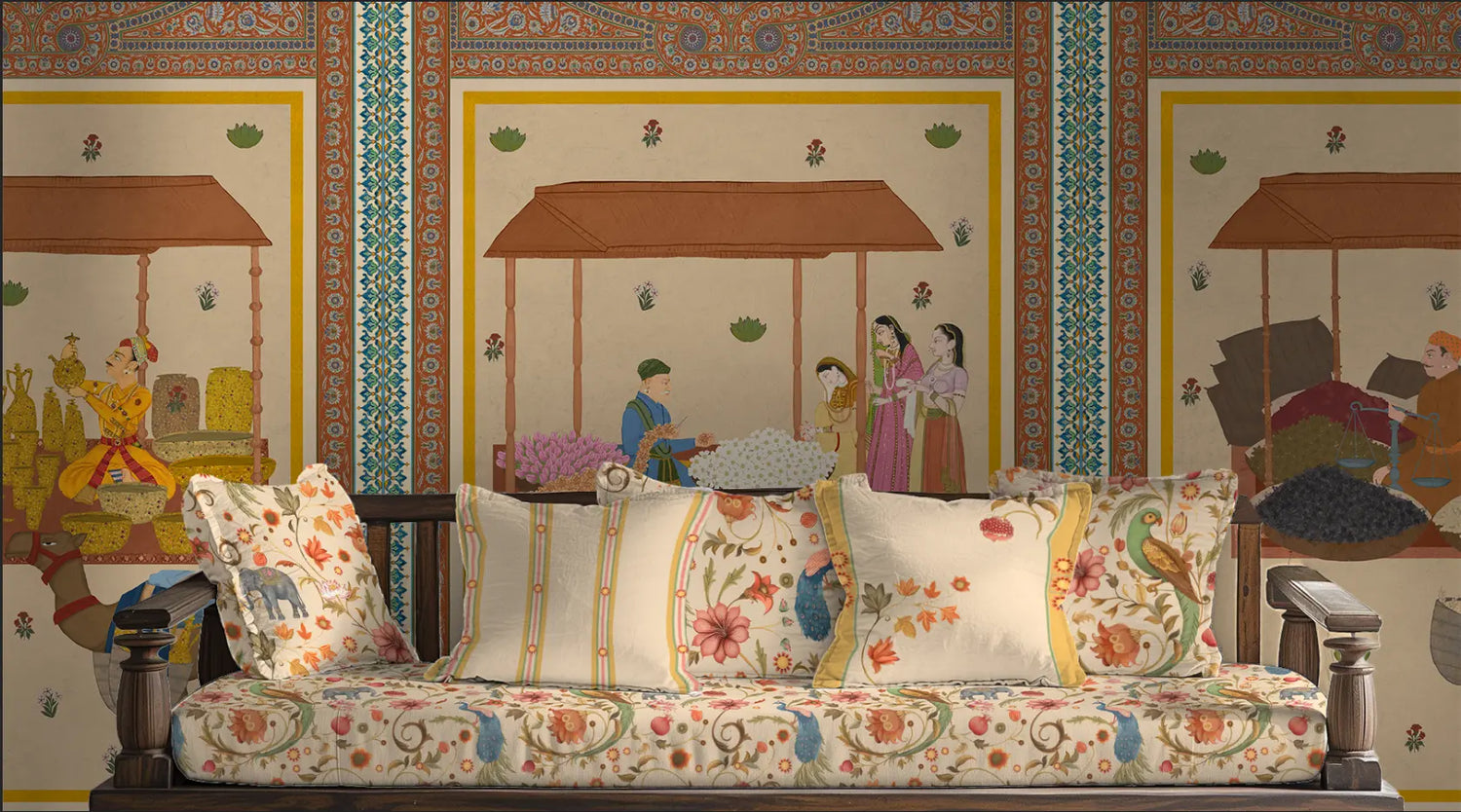 Prasanaakshi Curtain Fabric for room