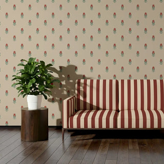 Pushp Floral Design Wallpaper Roll Living Room 