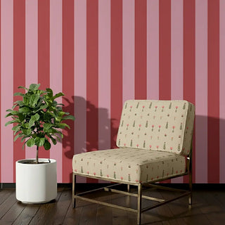 Raga Lines Abstract Strips pattern Design Wallpaper Roll Living Room 