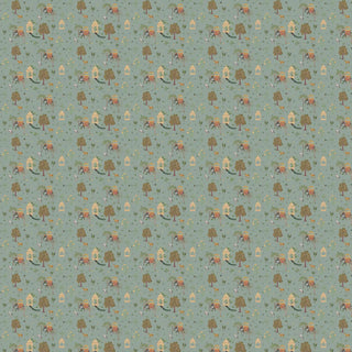 Shop Sair Indian Wallpaper Roll in Teal Color By lifencolors