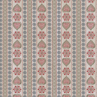 Sarangi Rajasthani Block Print Design Wallpaper Beige