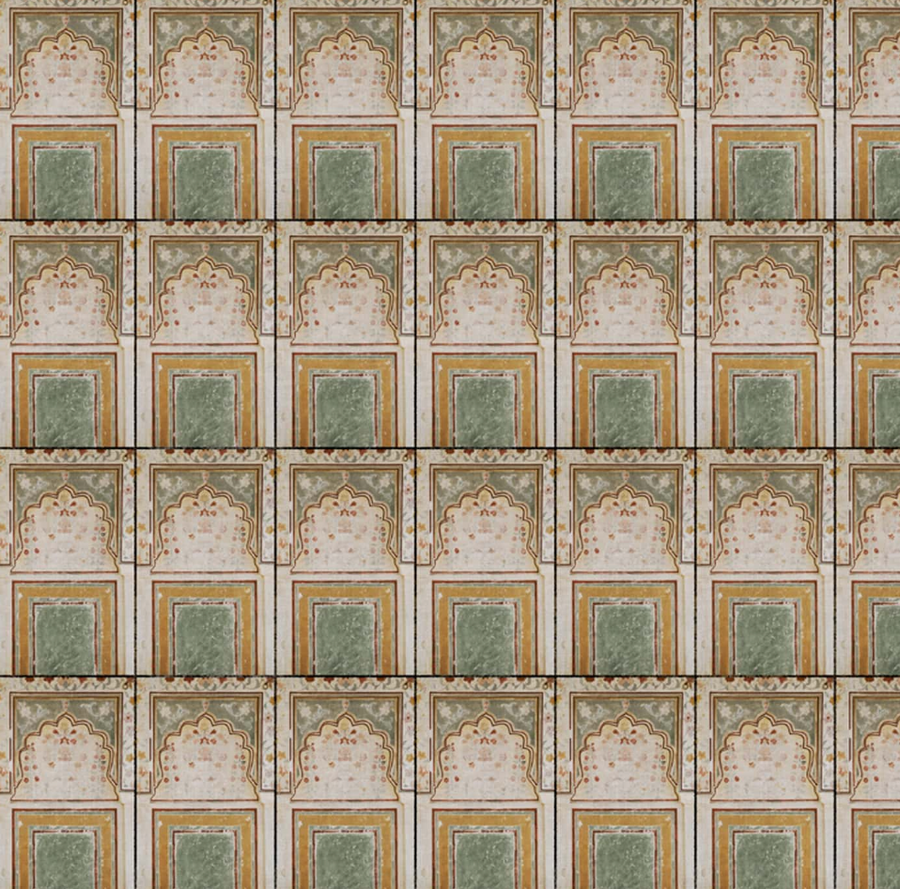 Jharokha Rajasthan Fort Inspired Wallpaper | Life n Colors