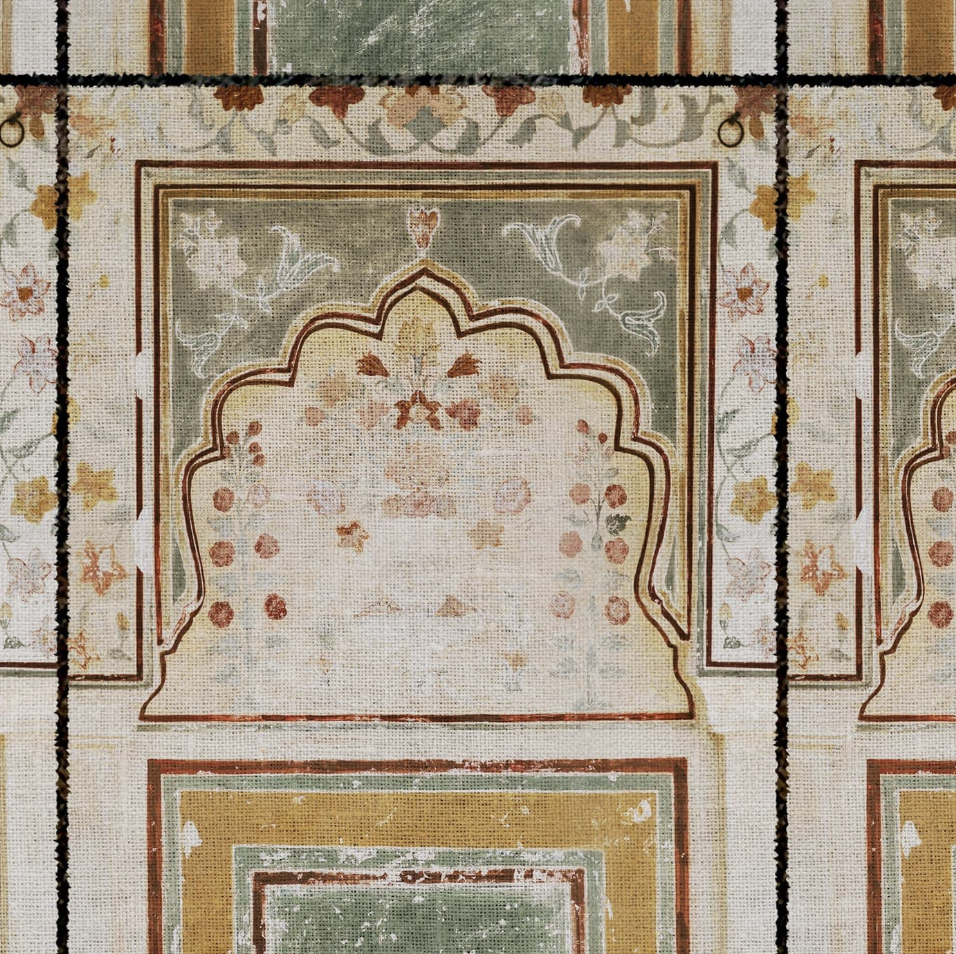 Jharokha, Fort Windows Inspired Wallpaper, Customised