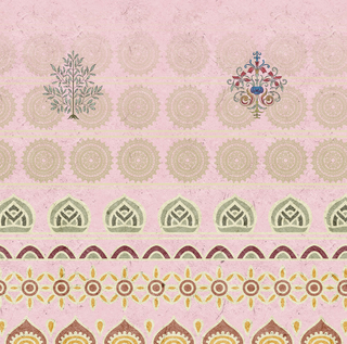 Best Pink Indian Motif Wallpaper for Bedrooms