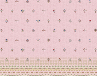 Shop Pink Indian Motif Wallpaper for Bedrooms