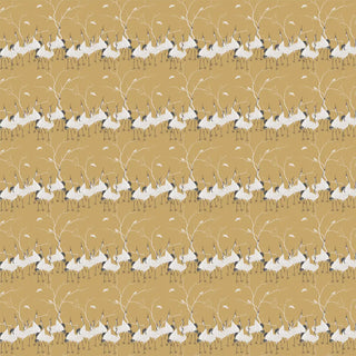 Shop Sedge Oriental Wallpaper Roll in Yellow Color By Lifencolors