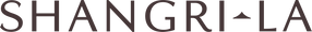 Shangri-La logo in black text on a white background