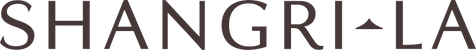 Shangri-La logo in black text on a white background