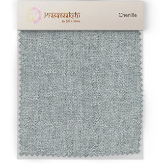 Silver Grey Chenille Sofa, Chairs, and Curtain Upholstery Fabric Buy Now 